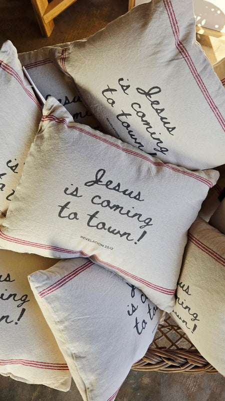 christmas unique one of a kind christ pillow