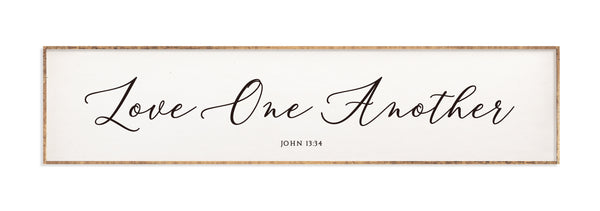 42 x 10" | Love One Another