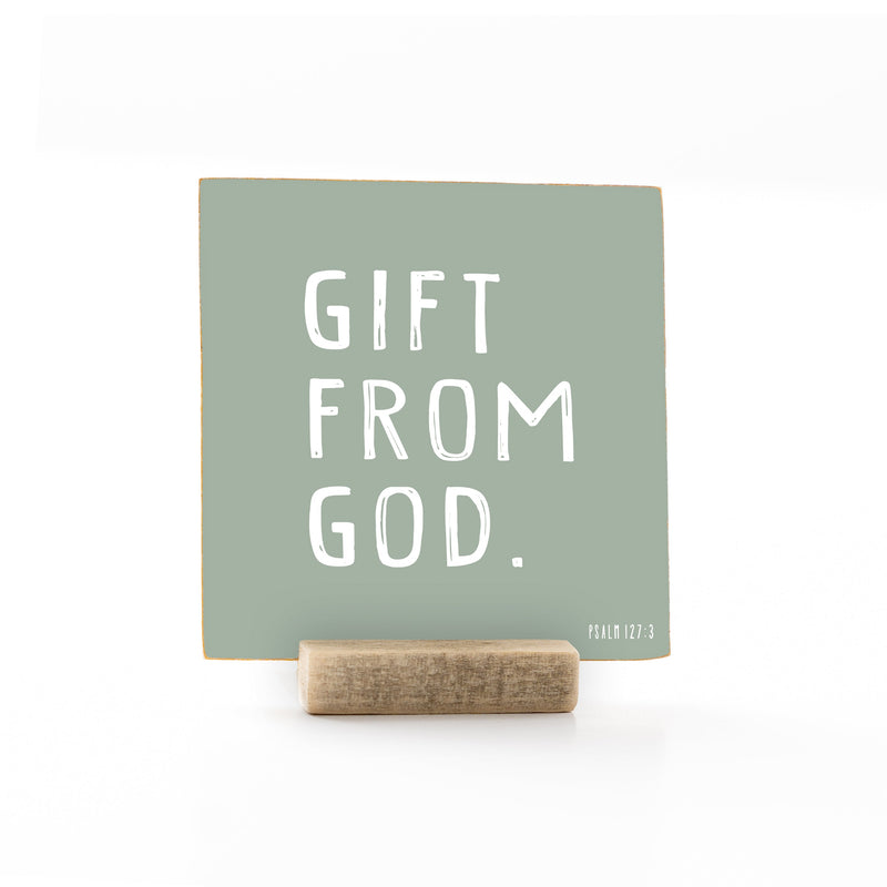 4 x 4" | Kids | Gift From God