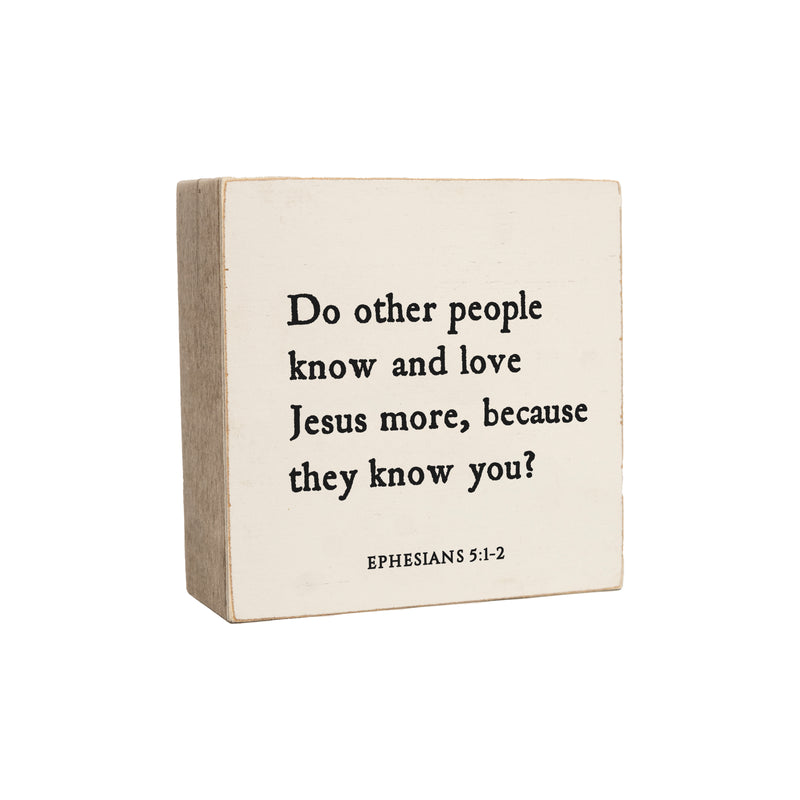 6 x 6" | Do Other People Know