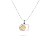 Mixed Metal | 14k Gold with Sterling Silver | The Way Necklace