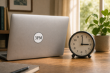 3PM It Is Finished Laptop and Clock Weather Resistant Sticker