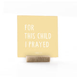 For This Child I Prayed