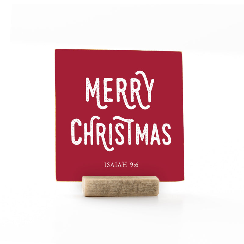 Christmas Minis | 4 x 4" with Stand