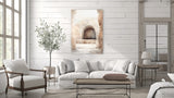 The Empty Tomb – A Symbol of Resurrection & Hope | Watercolor Art on Wood