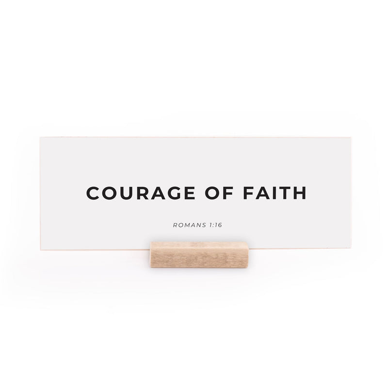 7.5 x 2.75" | Charlie Kirk | Courage Of Faith