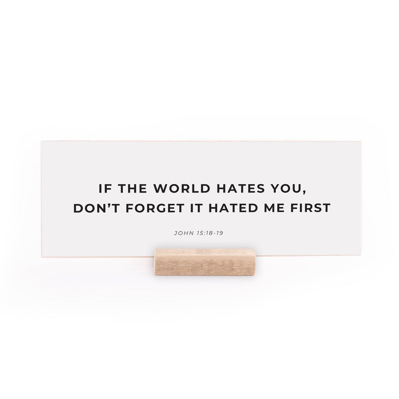 7.5 x 2.75 " | Charlie Kirk | If The World