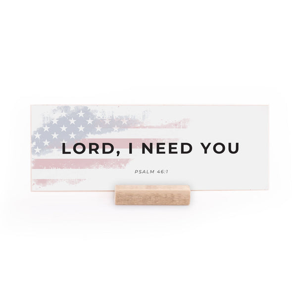 7.5 x 2.75" | Charlie Kirk | Lord I Need