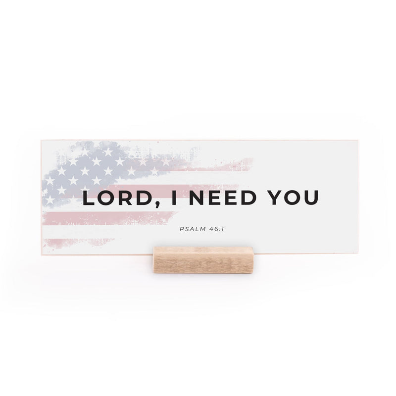 7.5 x 2.75" | Charlie Kirk | Lord I Need