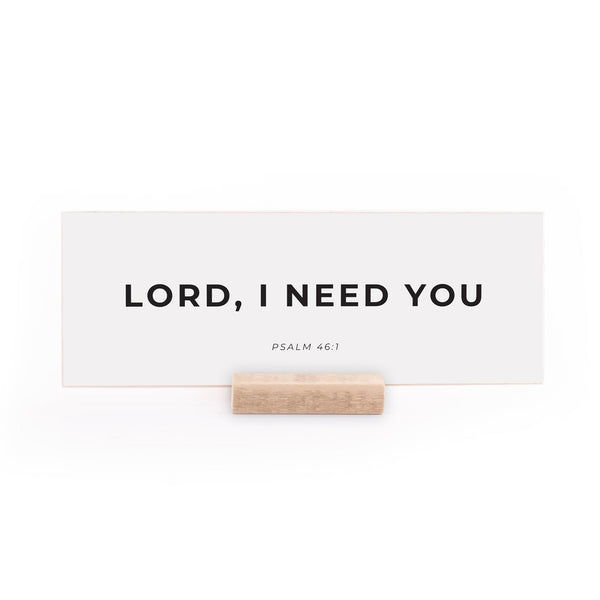 7.5 x 2.75" | Charlie Kirk | Lord I Need