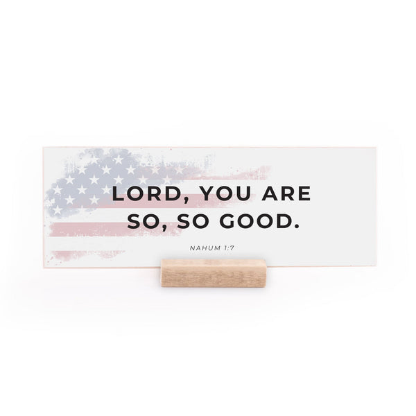 7.5 x 2.75" | Charlie Kirk | Lord You Are