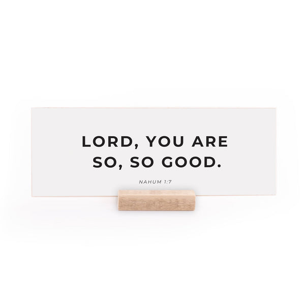 7.5 x 2.75" | Charlie Kirk | Lord You Are