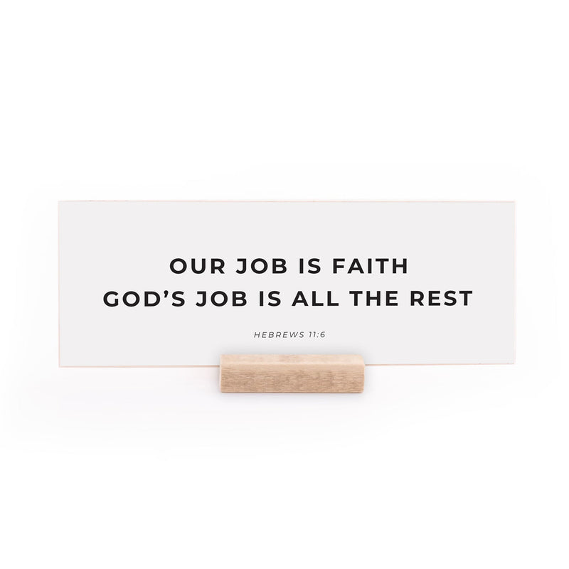 7.5 x 2.75" | Charlie Kirk | Our Job Is