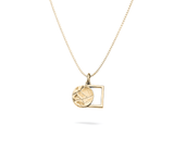14K Solid Gold | The Way Necklace