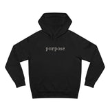 Purpose Hoodie — 'More Like My King' Minimalist Unisex Pullover