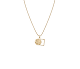 14K Solid Gold | The Way Necklace