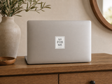 As for Me Joshua 24_15 Laptop Vinyl Sticker