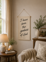 I have seen the goodness of God Psalm 34:8 Banner