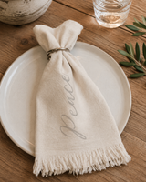 Fruit of the Spirit Napkin Tea Towels with Fringe