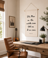 The Man on the Middle Cross | Banner