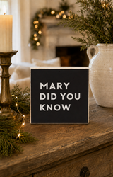 Mary, Did You Know