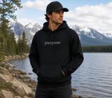 Purpose Hoodie — 'More Like My King' Minimalist Unisex Pullover