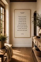 Matthew 11:28-29