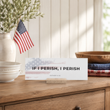 If I Perish, I Perish