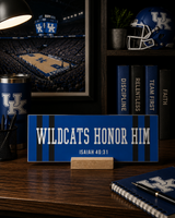 Wildcats Honor Him