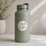 Child of God Script Water Bottle Vinyl Sticker