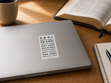 Cool Kinda Cool Romans 12_2 Laptop Vinyl Sticker