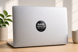 God Forgives and I Do Too Ephesians 4_32 Laptop Vinyl Sticker