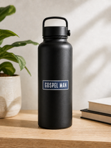 Gospel Man Water Bottle Vinyl Sticker