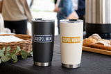 Gospel Man and Gospel Woman Travel Tumblers High Quality Sticker