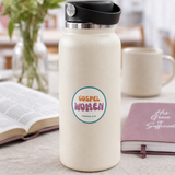 Gospel Women Proverbs 31_30 Water Bottle High Quality Sticker