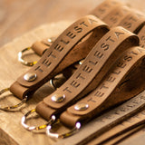Leather Keychain or Bracelet