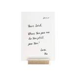 do you still see you? | 5 x 7"