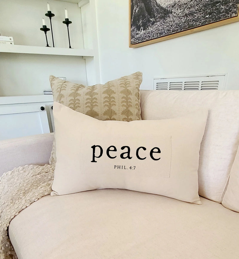 Lumbar Pillow | Peace