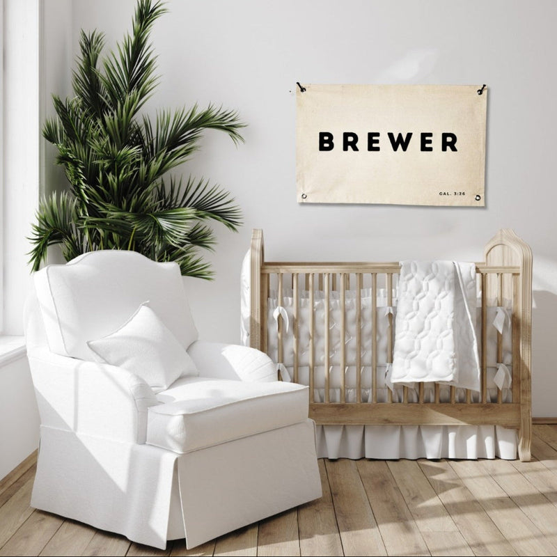 CUSTOM BANNER / Custom Name & Scripture