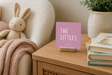 he Littles - White on Pink - Reading Nook - 4x4 Shelf Sitter