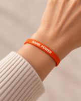 Same Power Bracelet for Women - Bright Orange