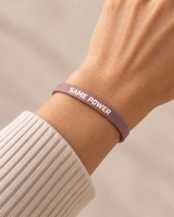 Same Power Bracelet for Women - Mauve (Grey Pink)