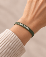 Same Power Bracelet for Women - Olive Green