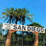 City Mileage Sign • Distance to Golgotha • The Cross & Jesus Empty Tomb