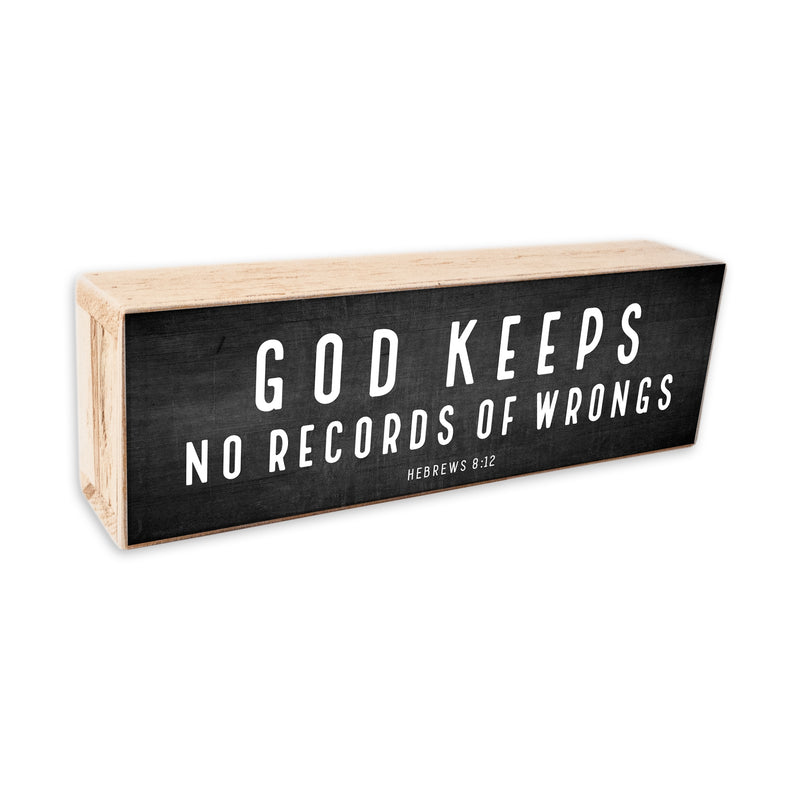 God Keeps No Record of Wrongs
