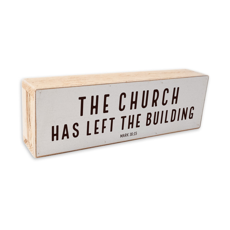 The Church has left the building