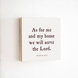 14 x 14" | BF | As For Me