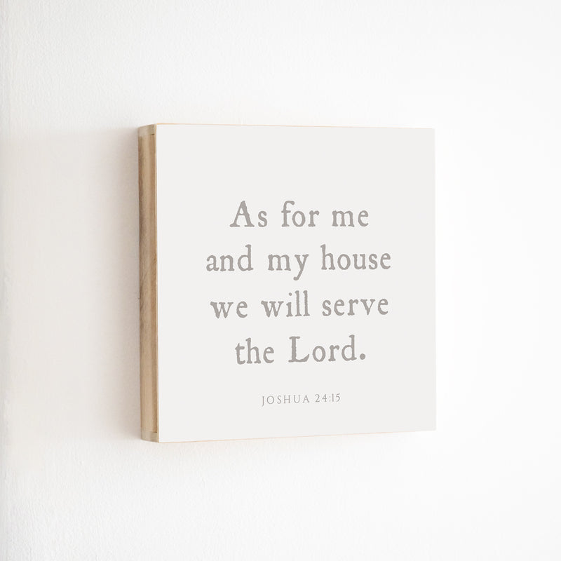 14 x 14" | BF | As For Me