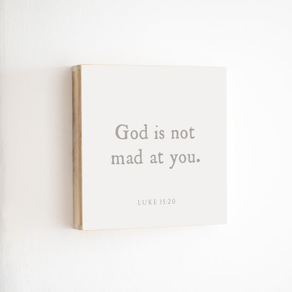 14 x 14" | BF | God Is Not Mad