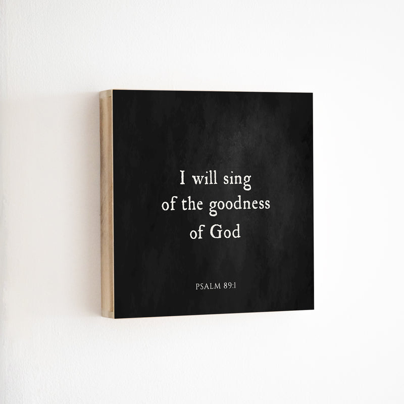 14 x 14" | GoG | I Will Sing Of The Goodness